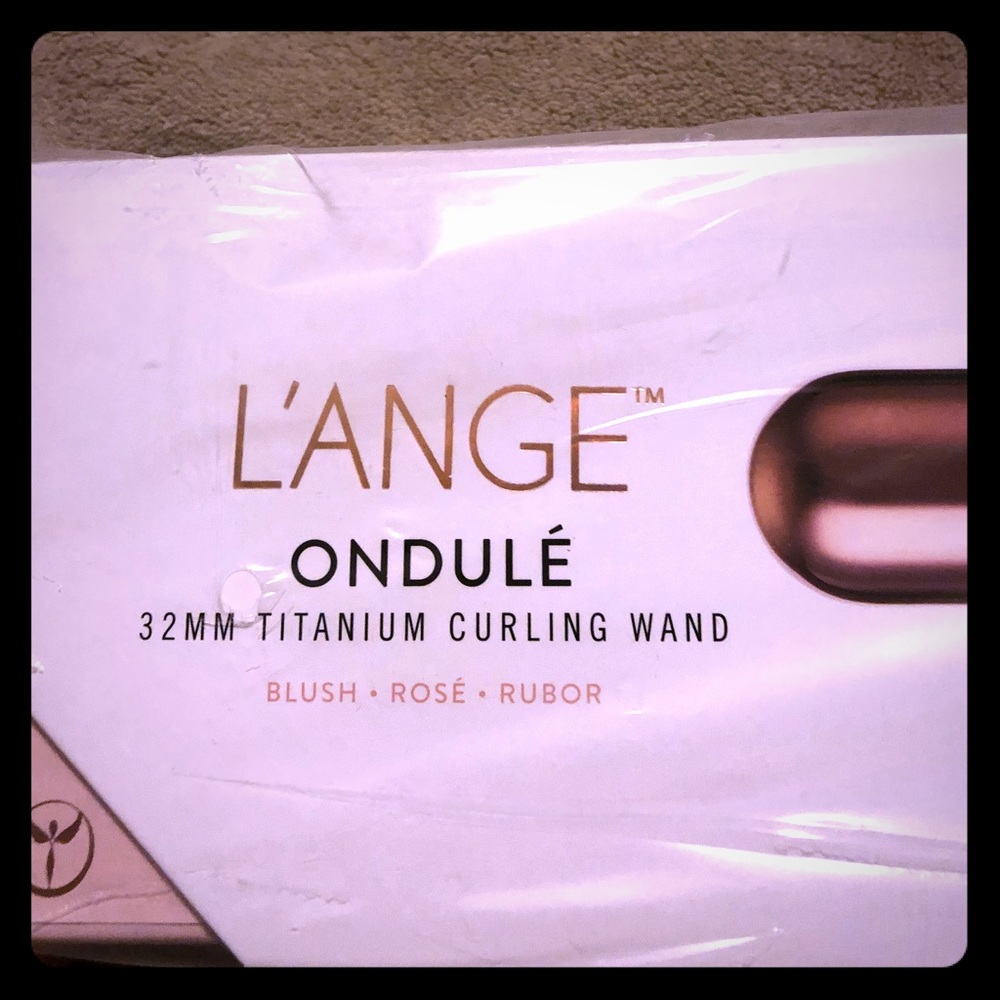 NIP L’Ange 32mm Titanium Ondule Wand Rose 🌹 Gold